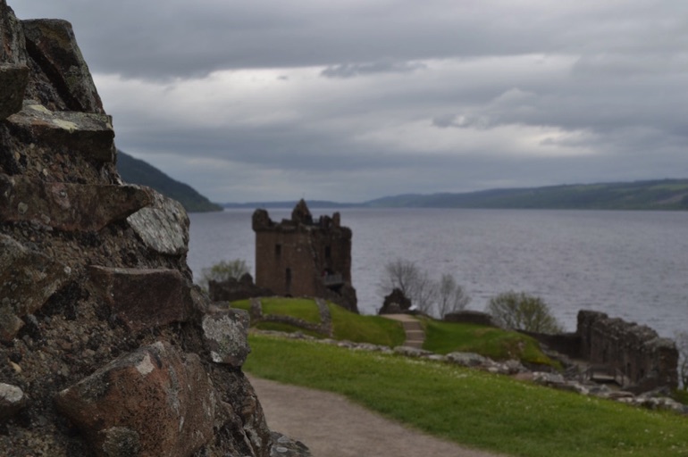 View to Loch Ness, Urquhart Castle, Scotland
