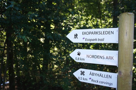 signs at Ecopark