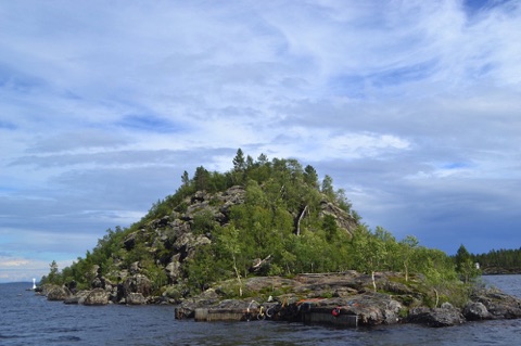 Ukko Island, Lake Inari