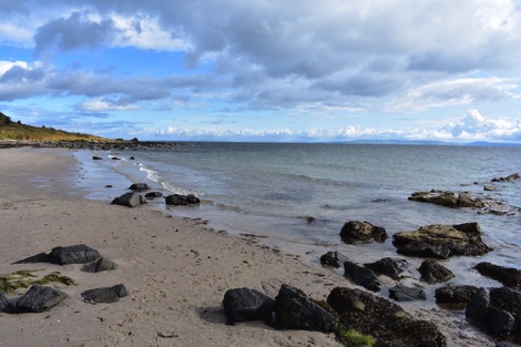 Silver Sands beach, Kildonan, Arran