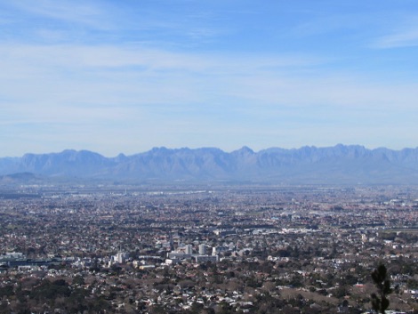 View over Cape Town