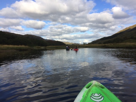 Canoeing at Portnellan